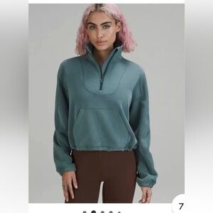 Lululemon Brushed Softstreme Half Zip
